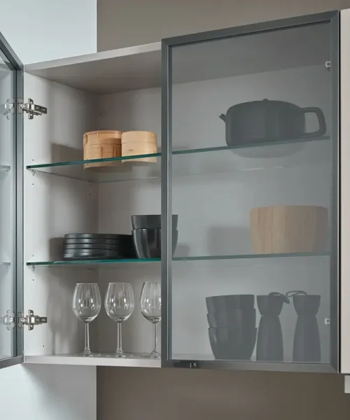 Häcker Küche Roma moderne Landhausküche Sandgrau